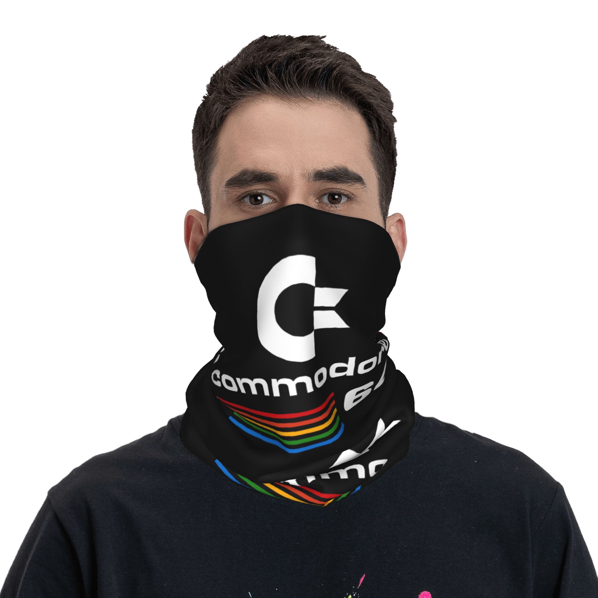 Custom Commodore 64 Bandana Ne - Neck Gaiter Face Cover ulasan dan harga