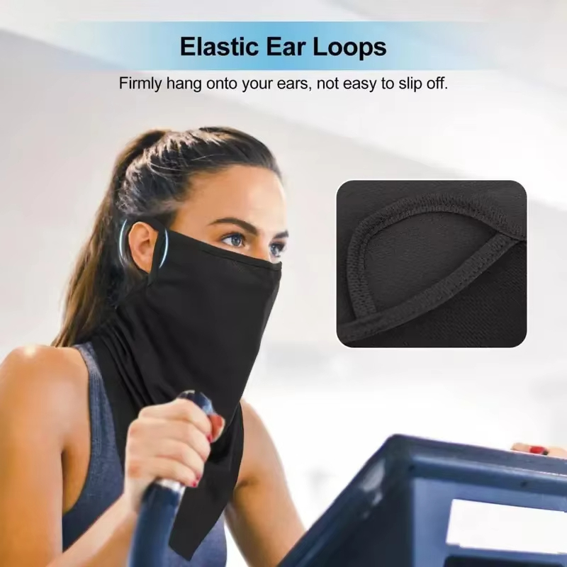 Breathable Scarf Half Face Mas - Respirator Half Face ulasan dan harga