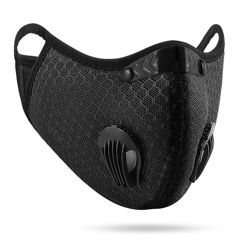 Cycling Face Mask with Filter  - Anti Pollution Mask ulasan dan harga
