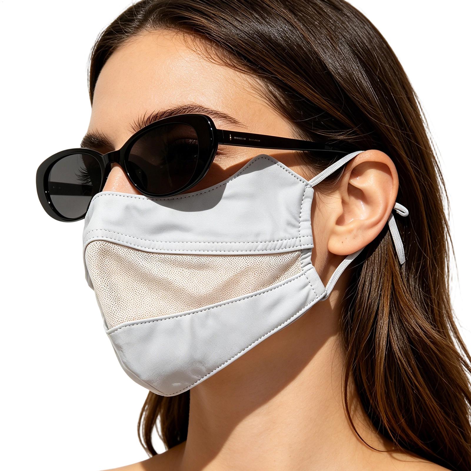 Cooling Face Cover   Sun Prote - Sports Mask Breathable ulasan dan harga