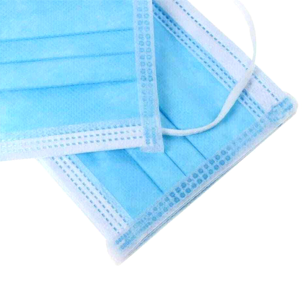 50piece Disposable Face Masks  - Disposable Mask Blue ulasan dan harga
