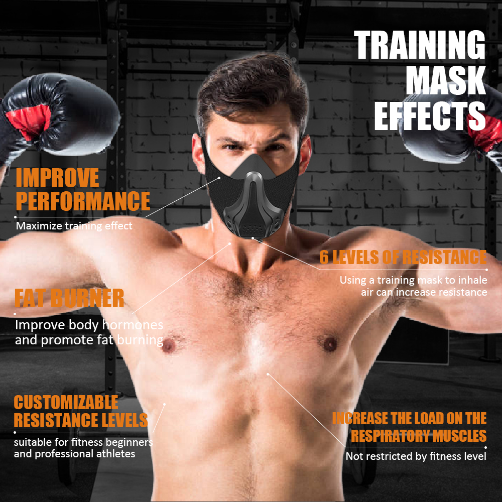 Workout Running Gym Mask Adjus - Dust Mask Construction ulasan dan harga