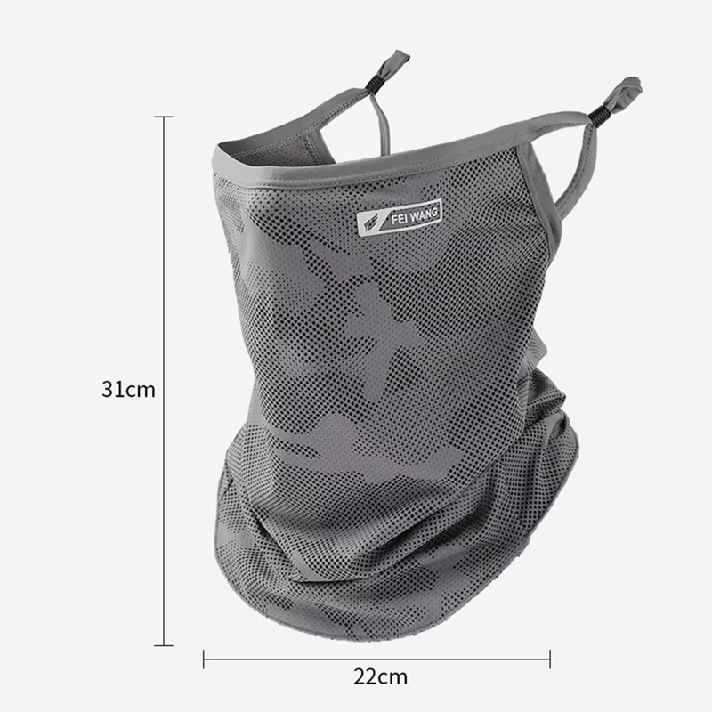 Cycling Mask Anti-UV Sunscreen - Sports Mask Breathable ulasan dan harga